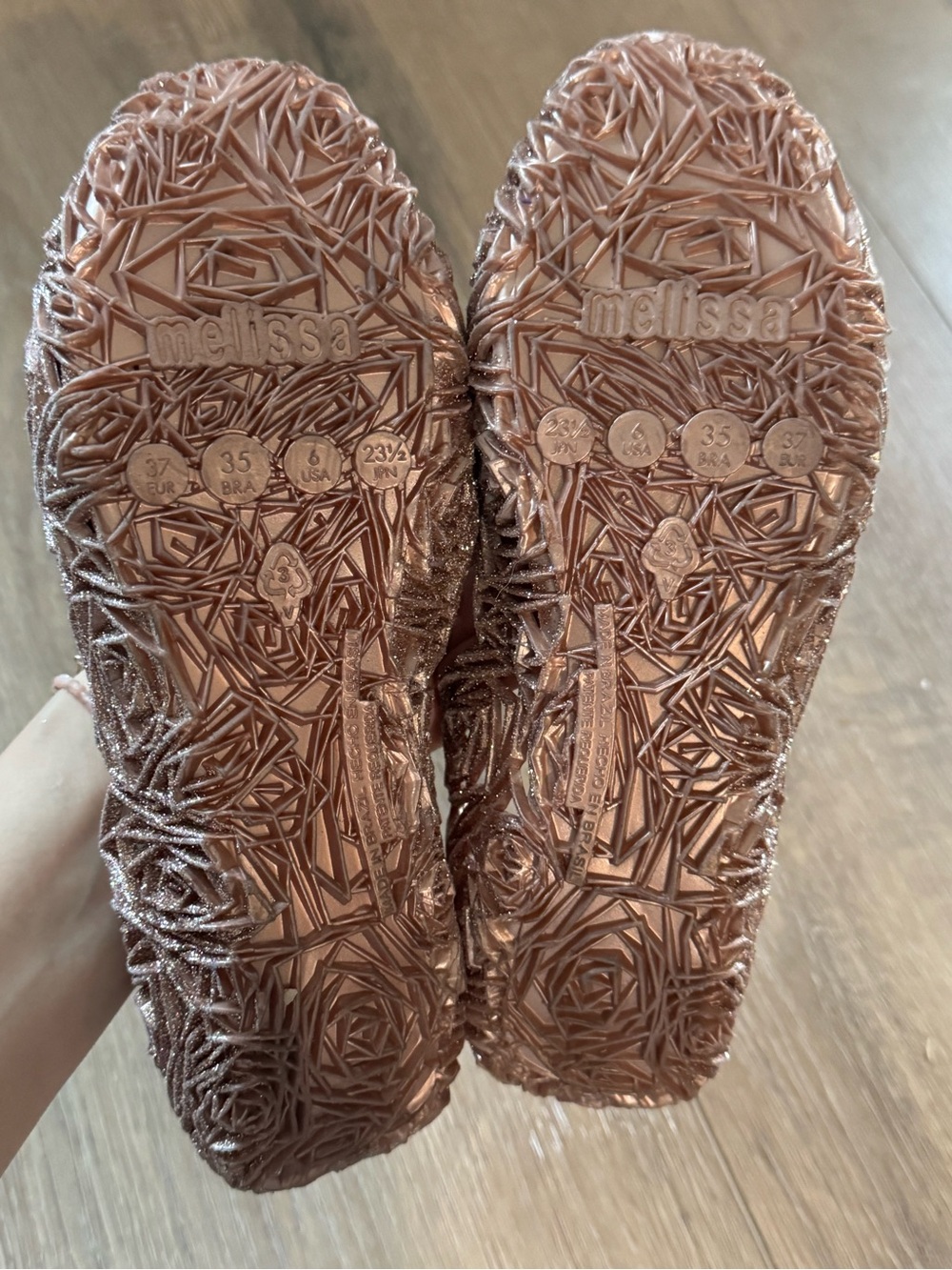 Melissa Campana Rose Ballet Flats - Picture 4 of 4